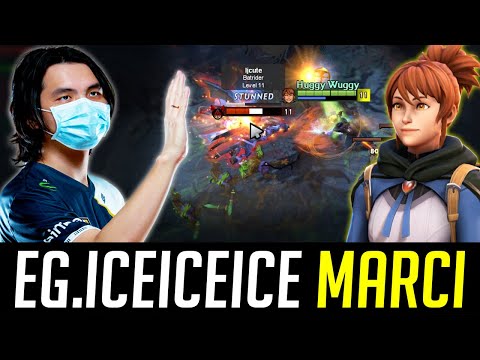 EG.iceiceice tries new hero MARCI in SEA pubs DOTA 2