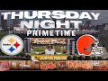 MADDEN NFL 24-25 TNF STEELERS vs BROWNS - gameplay - PS5 - Franchise Simulation Justin Fields debut