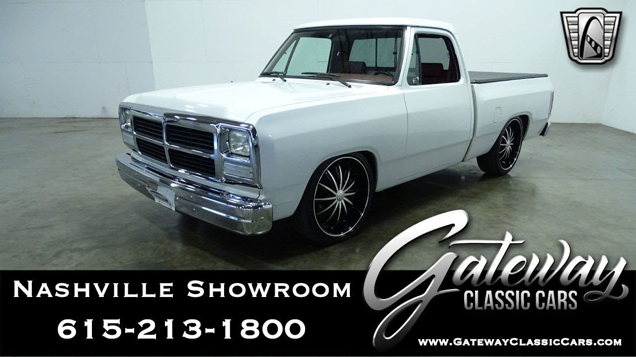 1991 Dodge D150, Gateway Classic Cars Nashville, 1426NSH