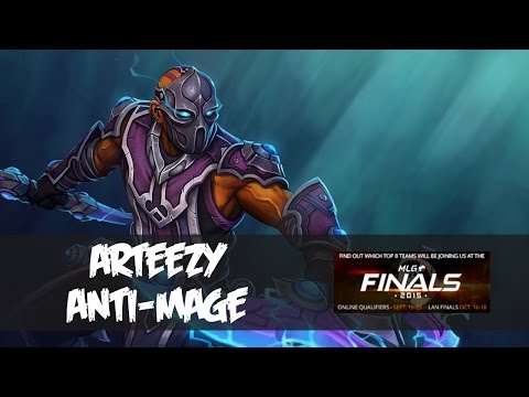 Arteezy (Anti-Mage) - LGD-GAMING vs. EG @ MLG World Finals 2015