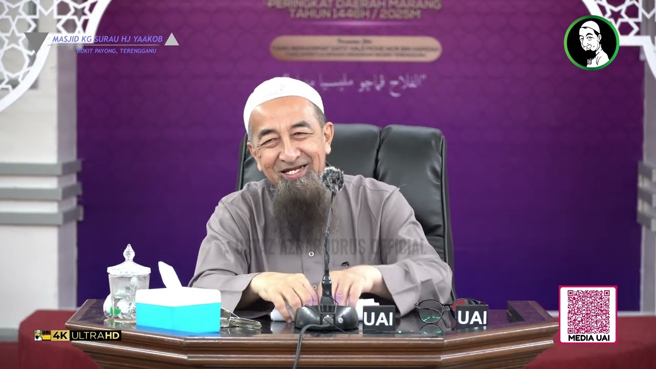 🟡 Koleksi Kuliah Ustaz Azhar Idrus | Masjid Kg Surau Hj Yaakob Bukit Payung | 4K