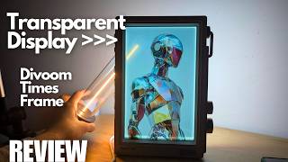 REVIEW: Divoom Times Frame - Transparent Display Smart Digital Photo Frame? Next-Gen Desk Gadget!