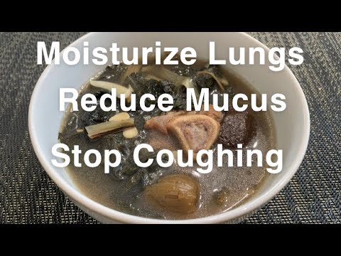 Mom's Healthy Chinese Natural Dried Bok Choy Pork SOUP...