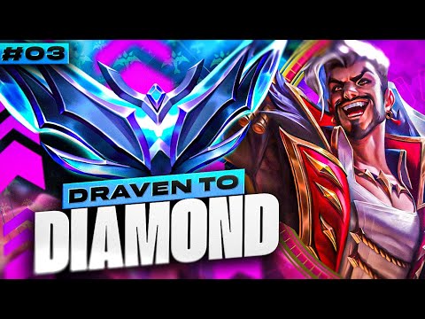 Draven Unranked to Diamond #3 - Draven ADC Gameplay Guide | Season 13 Draven Gameplay