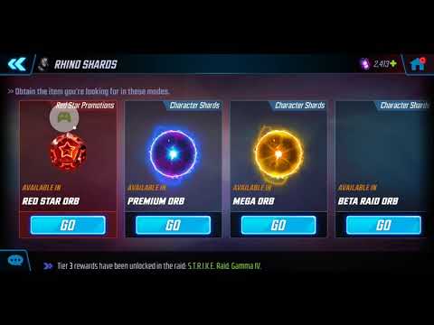 Opening 200 blitz orbs hoping for rhino drops