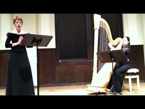 Gounod: Le ciel a visité la terre arranged for voice and harp