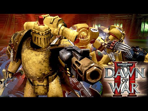 HORUS HERESY 2021: Imperial Fists vs Alpha Legion - Astartes Mod | WH40K: Dawn of War 2: Retribution