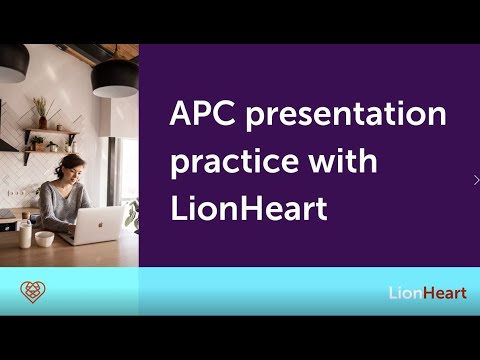 APC presentation practice