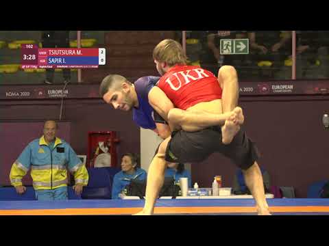 1/8 Men's GP No-Gi - 71 kg: M. TSIUTSIURA (UKR) v. I. SAPIR (ISR)