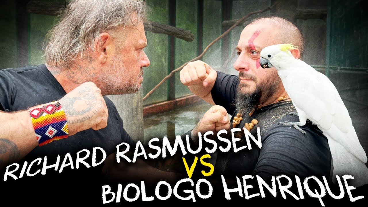 A BATALHA DOS MAIORES BIOLOGOS DO BRASIL? RICHARD RASMUSSEN E BIOLOGO HENRIQUE DISCUTEM!