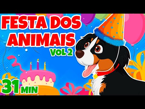 Festa dos Animais vol 2 - Giramille 31 min | Desenho Animado Musical