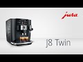 JURA Kaffeevollautomat J8 twin Diamond Black (SA)
