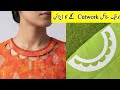 Cutwork Neck Design Cutting And Stitching Kurti Neck Design Cutting And Stitching