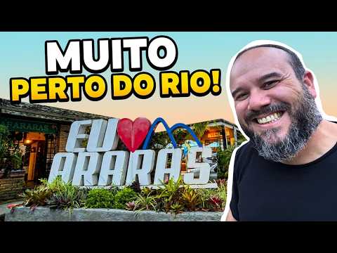Por que ninguém fala de Araras? Bate volta do Rio com cachoeira e comida boa!