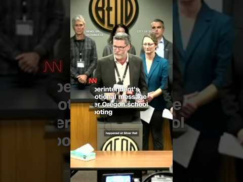 Superintendent's emotional message after Oregon school shooting