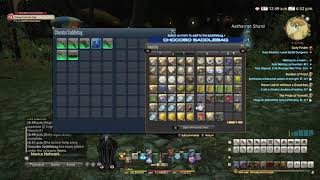 [Final Fantasy XIV Stormblood Patch 4.25] Chocobo Saddlebag (More Storage Space on the go)