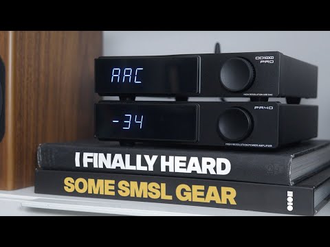 FINALLY GOT SOME SMSL!!! DO100 Pro USB DAC & PA40 Amplifier!