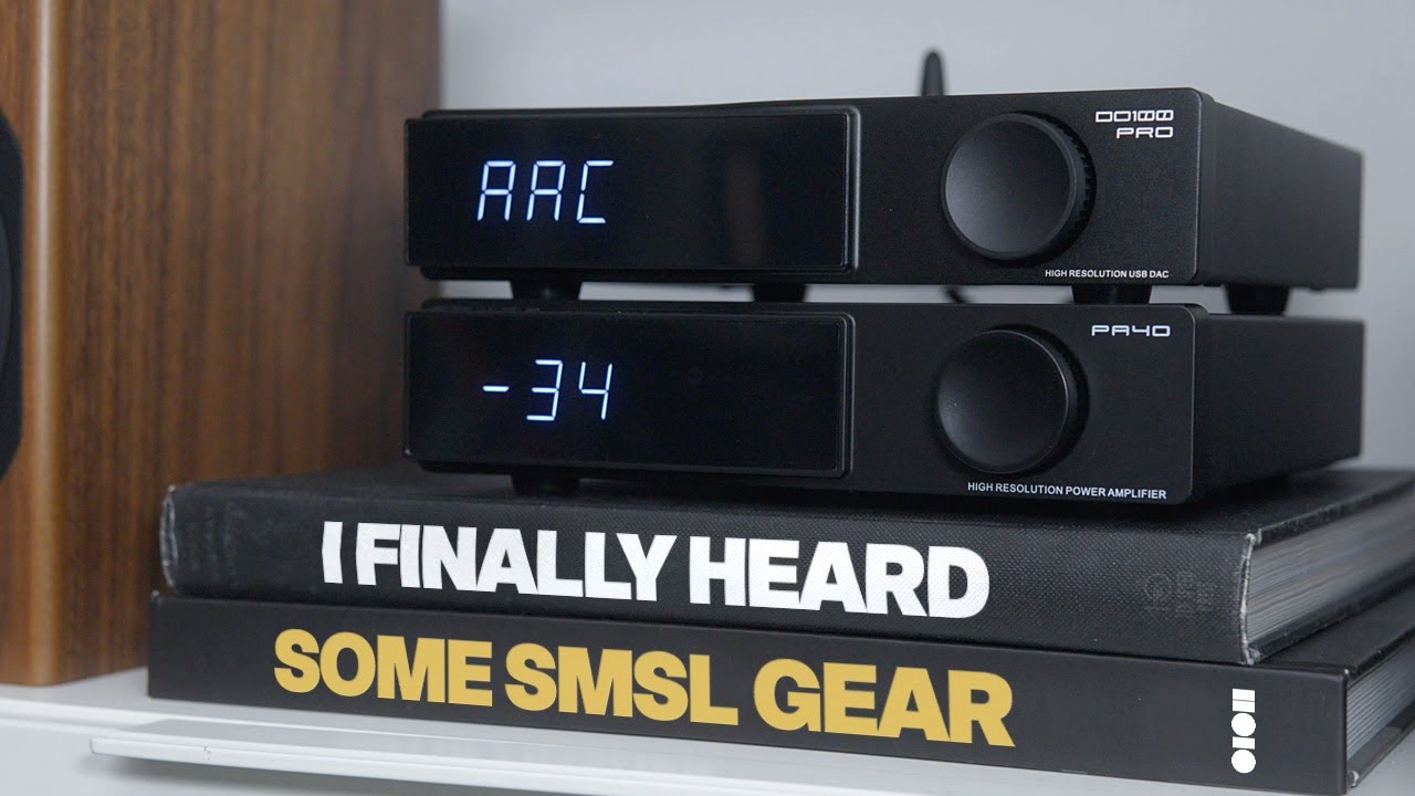 FINALLY GOT SOME SMSL!!! DO100 Pro USB DAC & PA40 Amplifier!