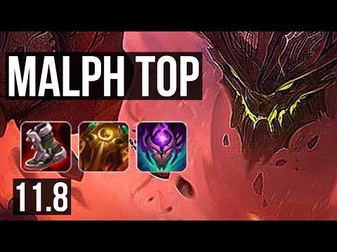 MALPHITE vs NASUS (TOP) (DEFEAT) | 3/2/15, 400+ games | KR Diamond | v11.8