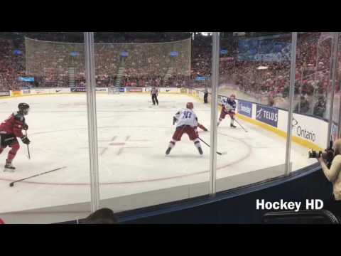 2017 WJC Highlights from INSIDE the Air Canada Centre! Canada vs Russia 5-3 December 26, 2016 (HD)