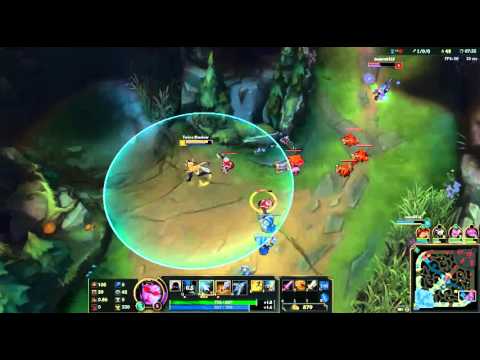 Shadow as Vayne / Kennen vs Jinx / Diana bot [10/02/2015]