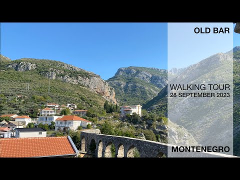 Stari Bar.Montenegro 2023