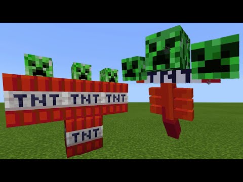 Lavanky - summoning TNT CREEPER WITHER BOSS in Minecraft