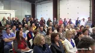 preview picture of video 'Gov. Nixon visits Chillicothe first responders, discusses strengthening Medicaid'