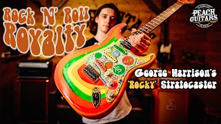Video thumbnail for Rock 'N' Roll Royalty! The Fender Custom Shop George Harrison "Rocky" Strat by Peach Guitars