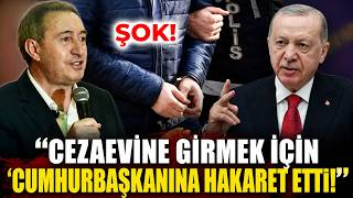 "Cezaevine girmek için Cumhurbaşkanına hakaret etti!" Tuncer Bakırhan şok olayı 