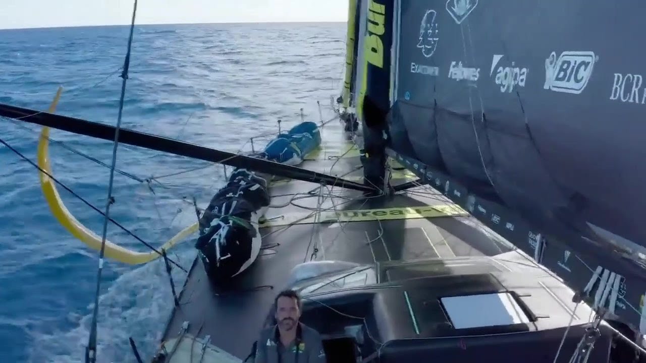 Vendee Globe Onboard Report Day 11 Out Of Doldrums To Equator Headed South. Sam G, Yoann, Isabelle