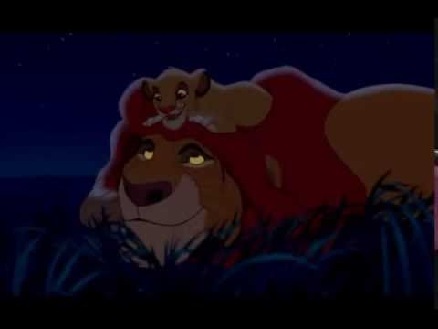 Mufasa and Simba Español latino
