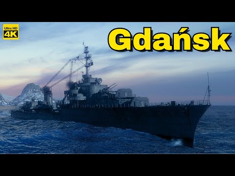 World of WarShips 3 Kills 299K damage Gdańsk | 4K Video | - My Warship My Rules