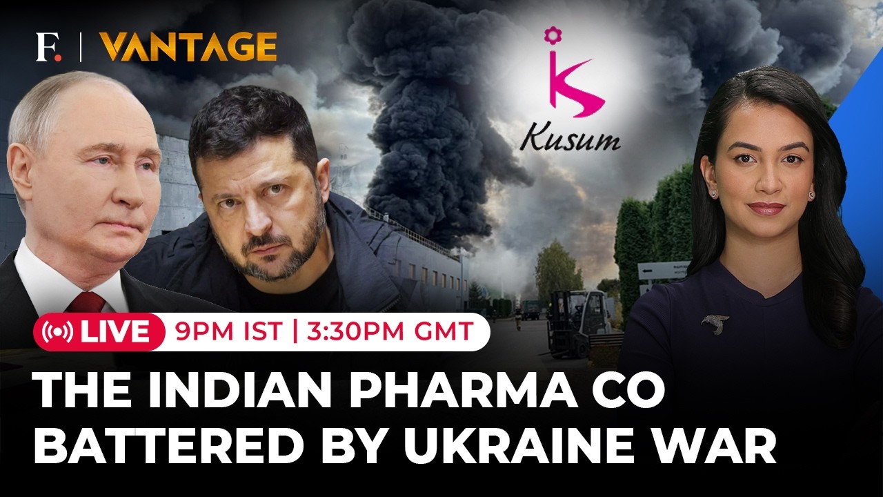LIVE: 'Indian Plant In Flames': Russia Hits Hard; Did Kyiv Use Factory For Camouflage Op? | Vantage