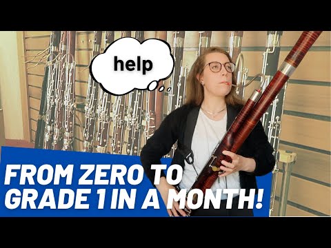 I learned the bassoon and tried to pass my grade 1 | Team Recorder + ABRSM