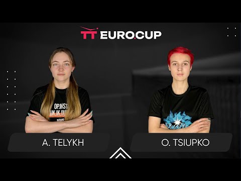 19:15 Anastasiia Telykh - Oleksandra Tsiupko 12.04.2025 TT Euro.Cup Women Ukraine Star Table 3