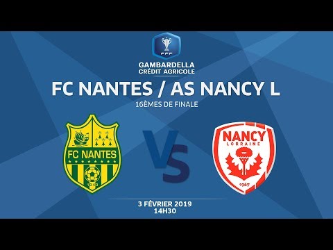 Coupe Gambardella-CA I 16e de finale - FC Nantes-AS Nancy-Lorraine (3-0), le replay