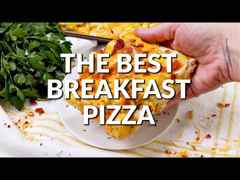 How to make: THE BEST BREAKFAST PIZZA