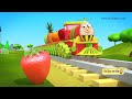 Humpty the train on a fruits ride and many more | हम्प्टी ट्रैन के वीडियो | Kidd