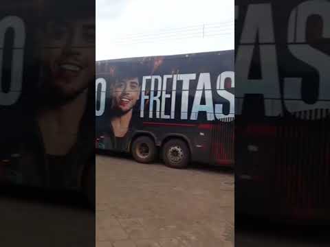 As bandas chegando pra festa da cidade.. Pau darco Tocantins...