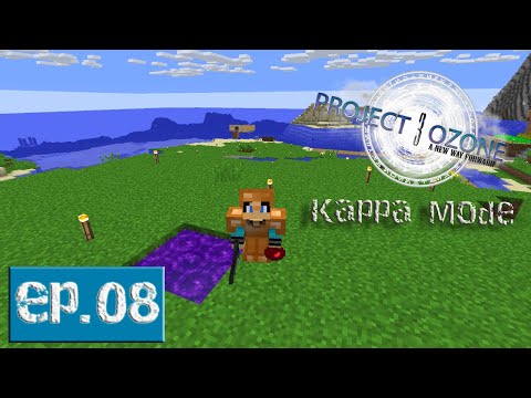 Modded Minecraft Project Ozone 3 - #8 Entering the twilight forest!