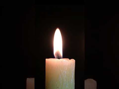 🔥 Virtual candle 4k - [Meditation] #shorts