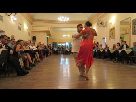 Jonatan Aguero y Virginia Pandolfi  en Los Miercoles de La Nacional , Feb 2017 1/2