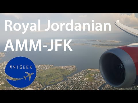 image-How long is a flight from Jordan to New York?