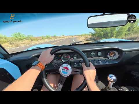 Roush 427–Powered Superformance GT40 Mk I Roadster POV Test Drive (External Mic)