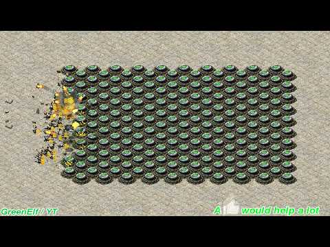 Making 20 Slaves *Angry* (Fully Upgraded): Red Alert 2