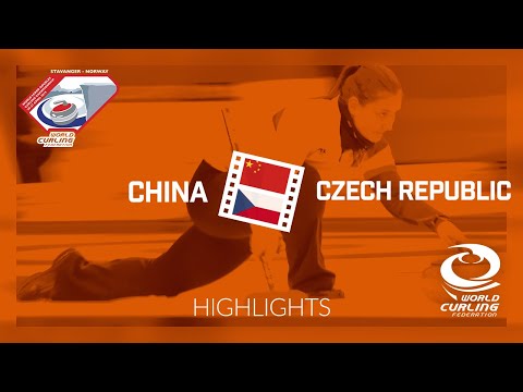 HIGHLIGHTS: China v Czech Republic - round robin - World Mixed Doubles Curling Championship 2019