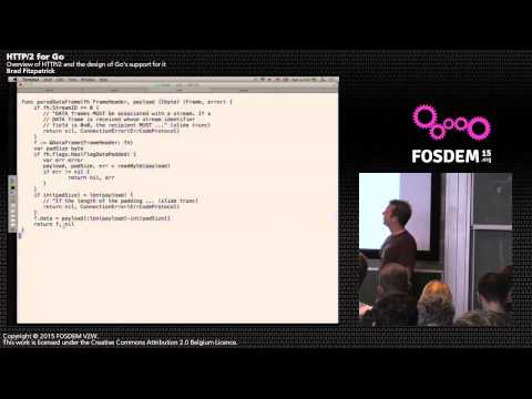 FOSDEM 2015 | HTTP/2 for Go with Brad Fitzpatrick