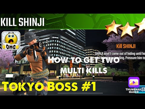 Kill Shinji, Sniper Strike Special Ops Boss #1- Tokyo (boss/ zone 14)