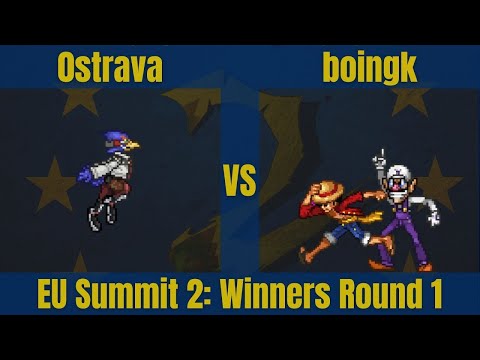 0strava (Falco) vs. boingk (Luffy, Waluigi) - Winner's Round 1 - EU Summit 2